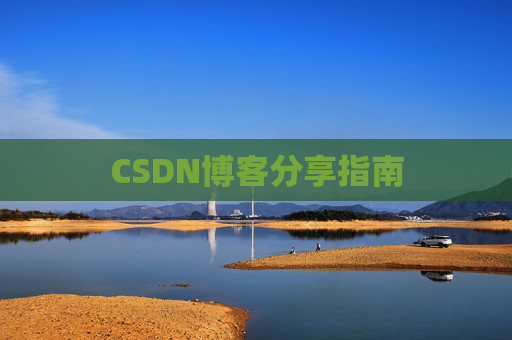 CSDN博客分享指南